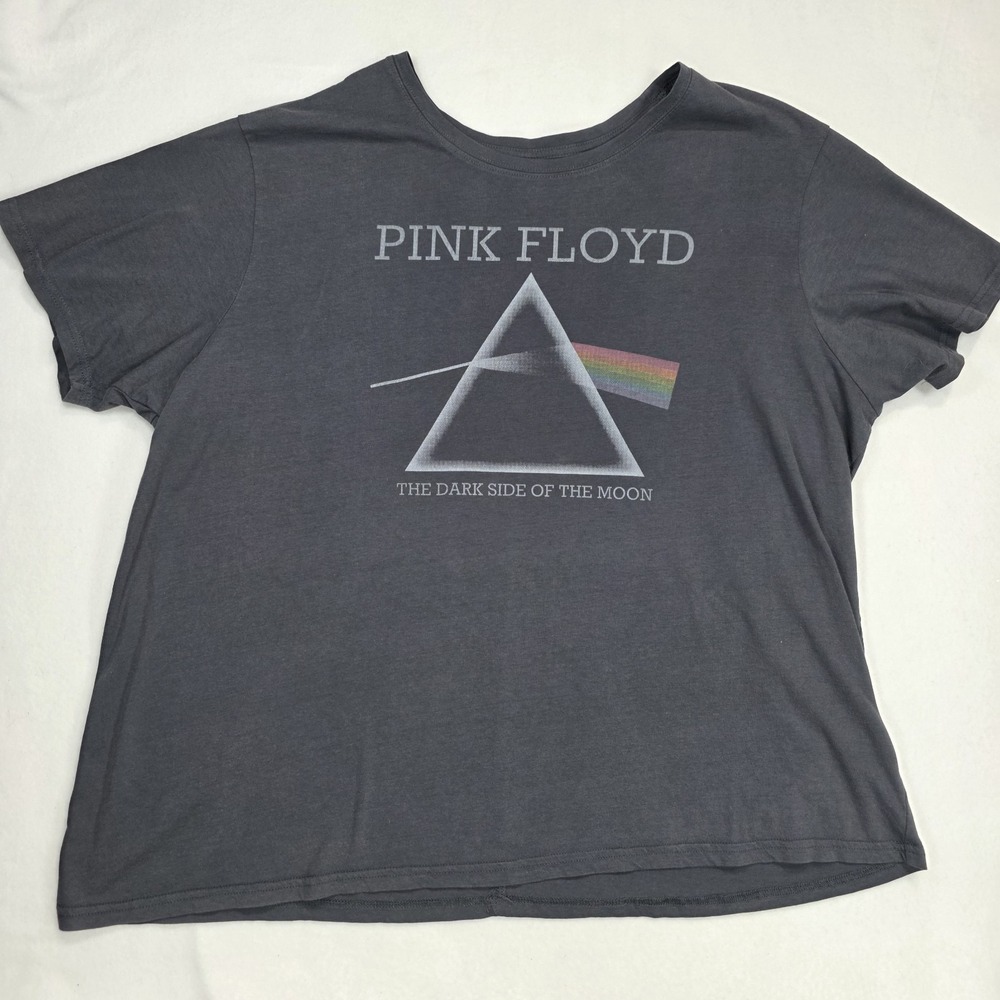 2022 Perryscope Prod. Pink Floyd "Dark Side of the Moon" Gray T-Shirt - XXL
